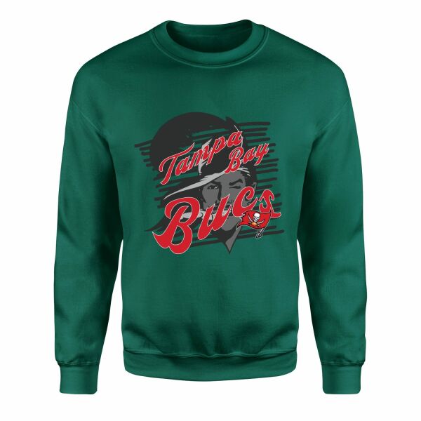 Tampa Bay Buccaneers Shipwreckers Sweatshirt M - Nefti Yeşili