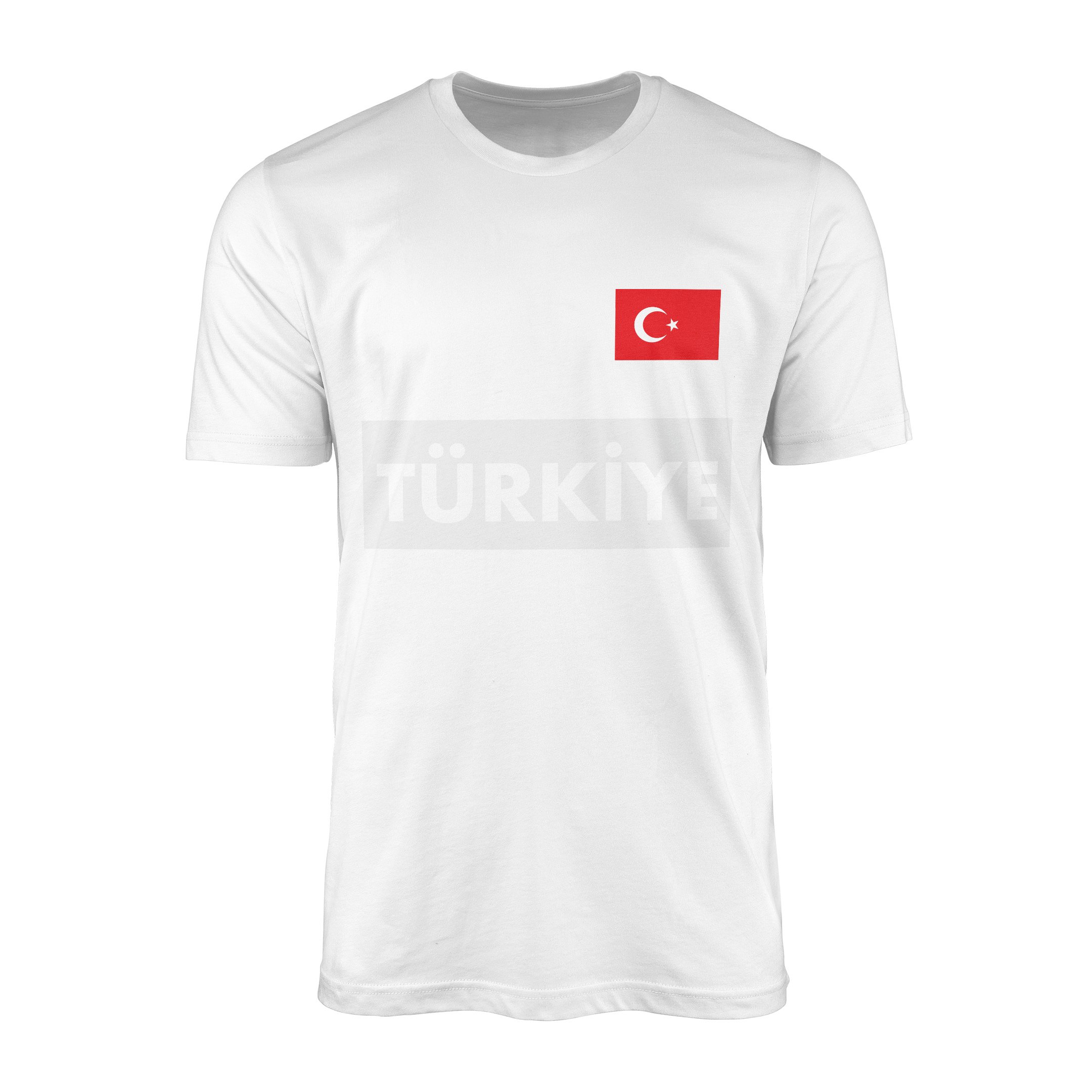 Türkiye Basic 2024 Tişört XXL - Beyaz