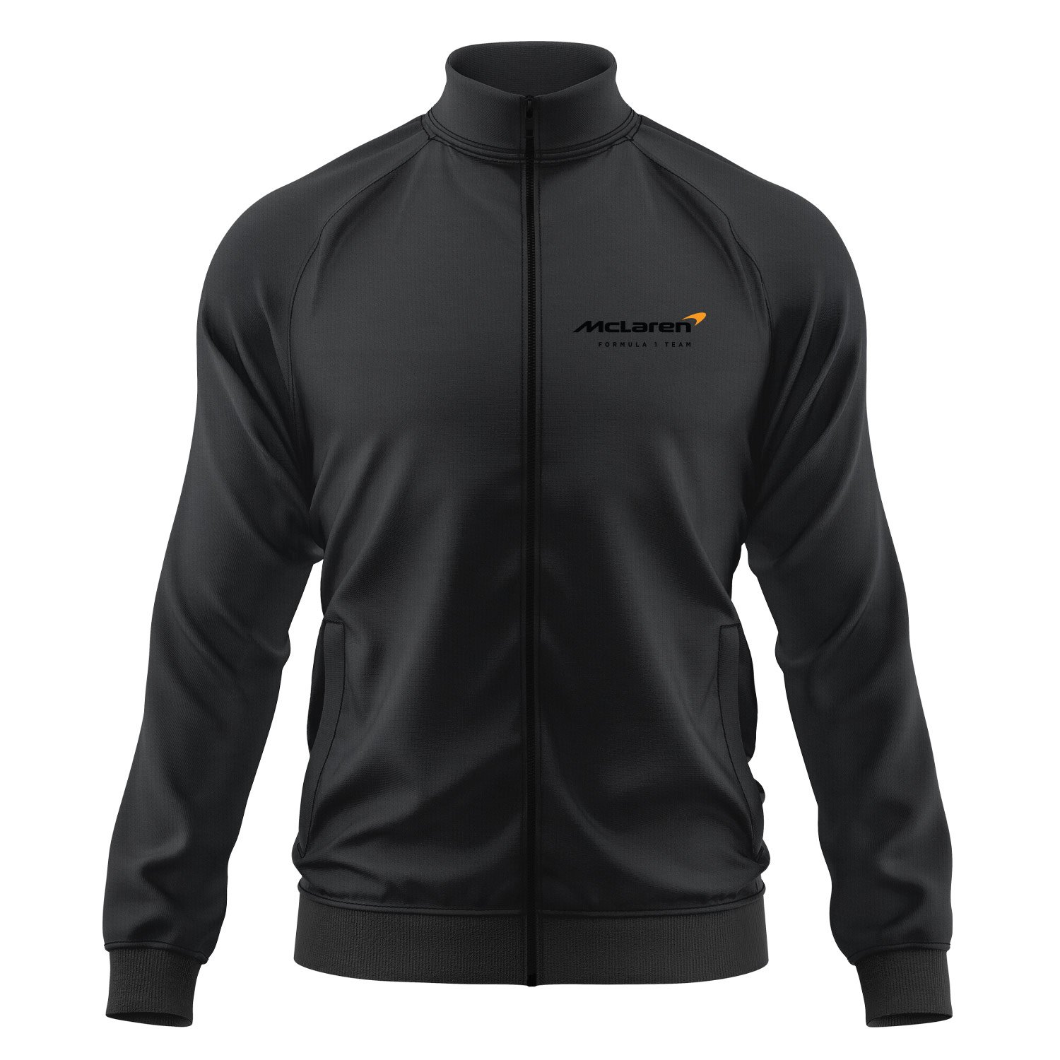 McLaren Racing Fermuarlı Sweatshirt XXL - Siyah