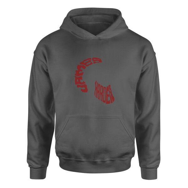 James Harden Text Hoodie L - Füme