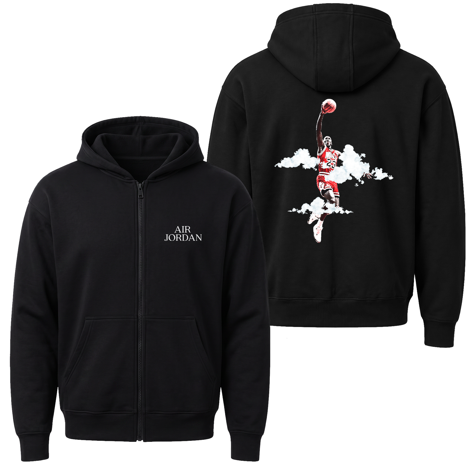 Air Jordan His Airness SE Fermuarlı Kapüşonlu Sweatshirt