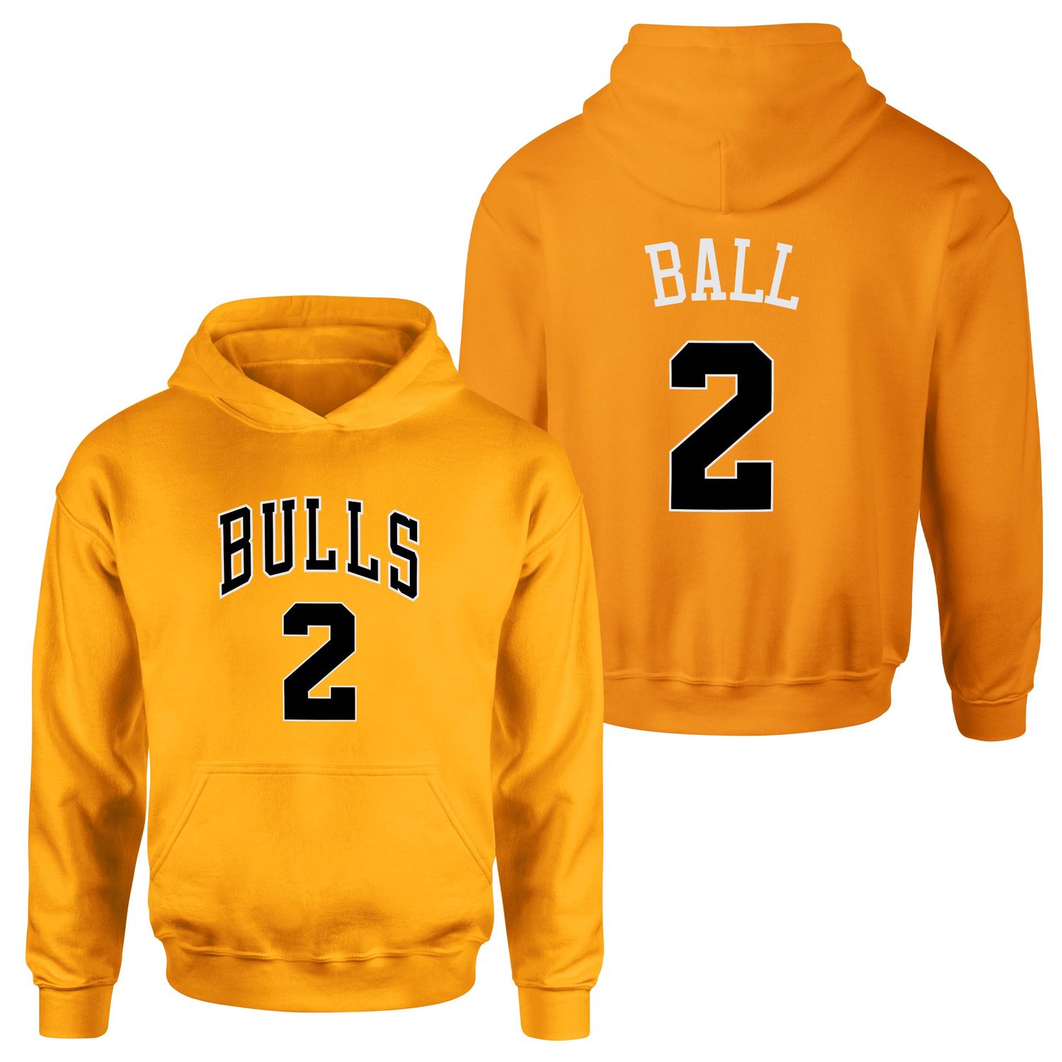 Lonzo Ball Forma Hoodie S - Turuncu