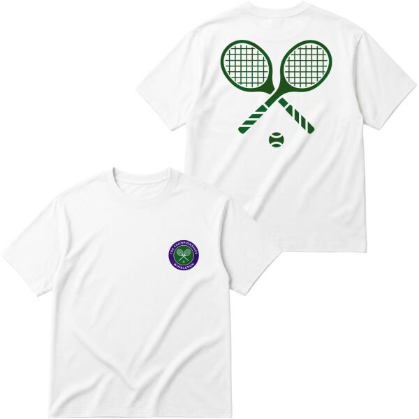 Wimbledon SE Oversize Tişört L - Beyaz