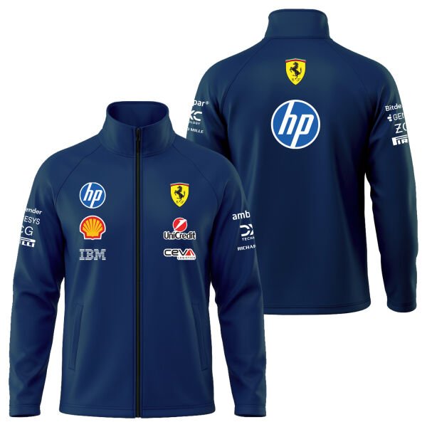 Scuderia Ferrari 2026 Teamline Soft Shell Ceket XL - İndigo Mavisi