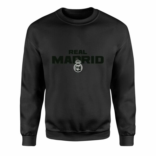 REAL MADRID Sweatshirt L - Siyah