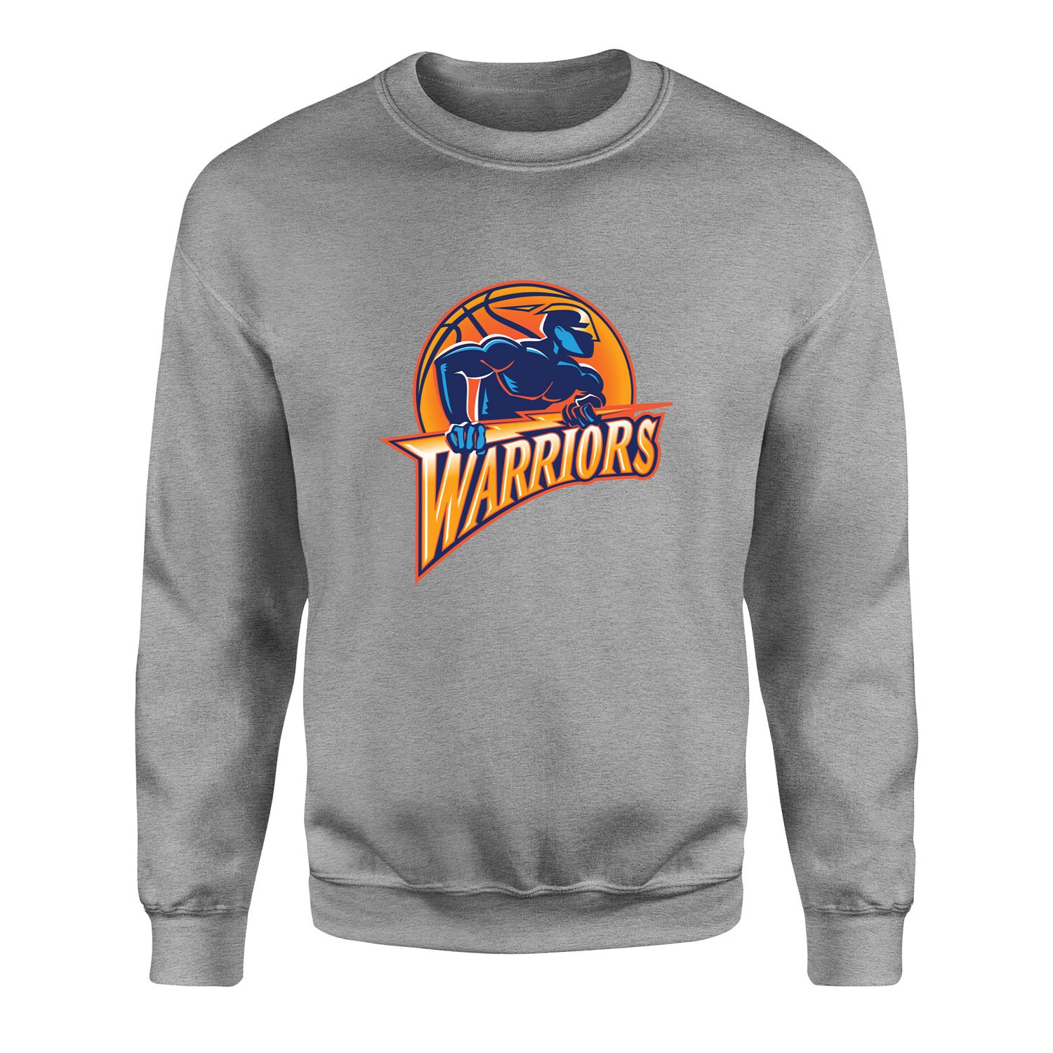 Warriors Retro Sweatshirt S - Gri
