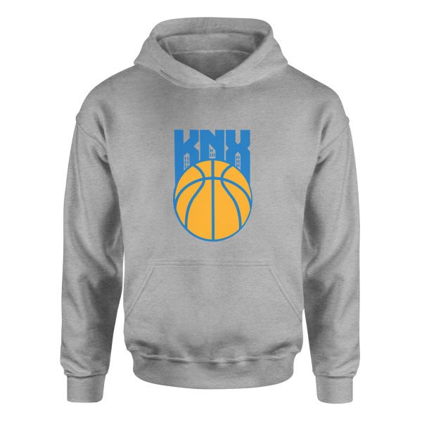 KNX Basketball Hoodie XXL - Gri