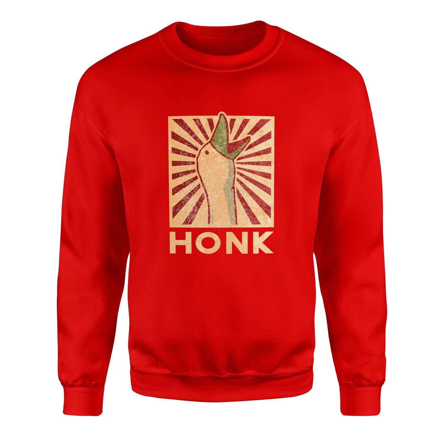 HONK! Sweatshirt L - Kırmızı