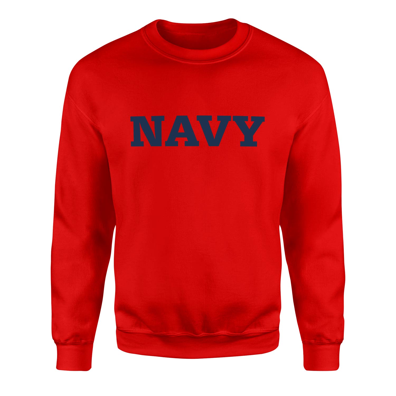 Navy Denizci Sweatshirt XXL - Kırmızı