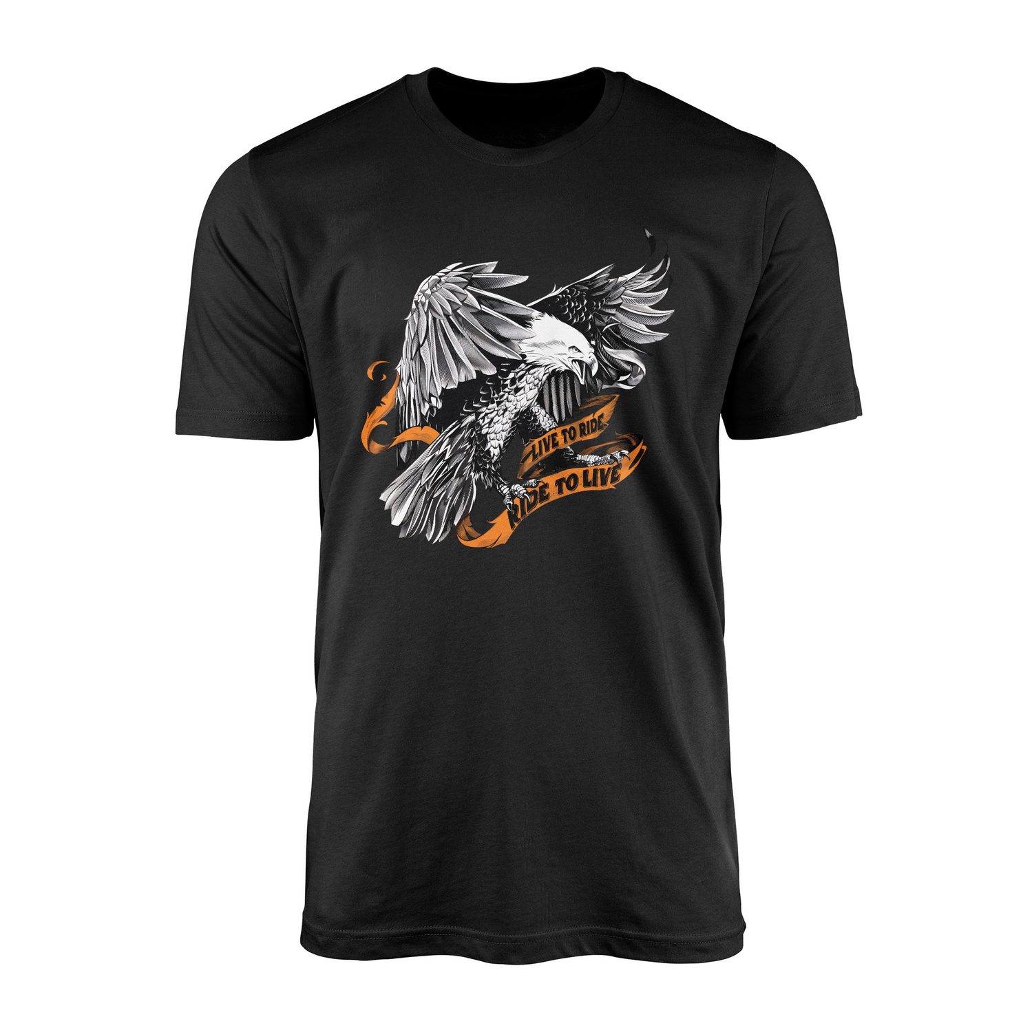 Live to Ride, Ride to Live Tişört XXL - Siyah