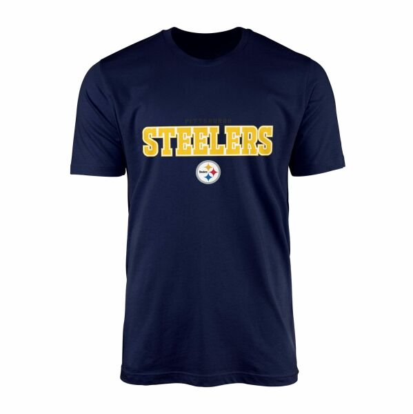 Pittsburgh Steelers B Tişört L - İndigo Mavisi