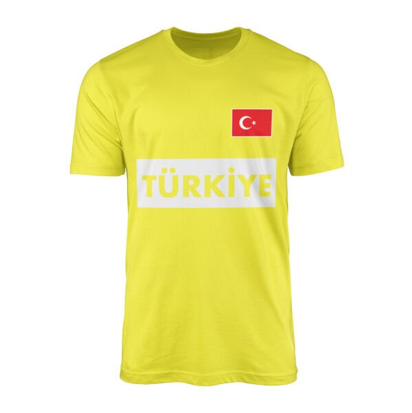 Türkiye Basic 2024 Tişört L - Sarı