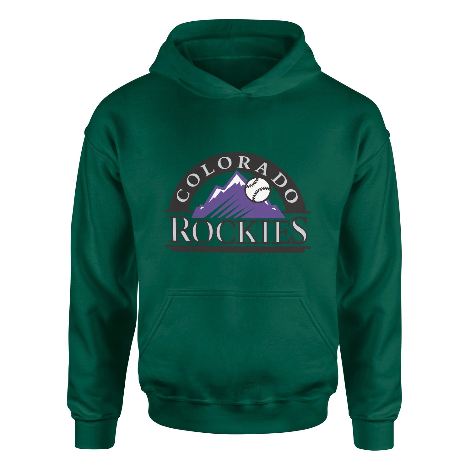 Colorado Rockies WL Hoodie M - Nefti Yeşili