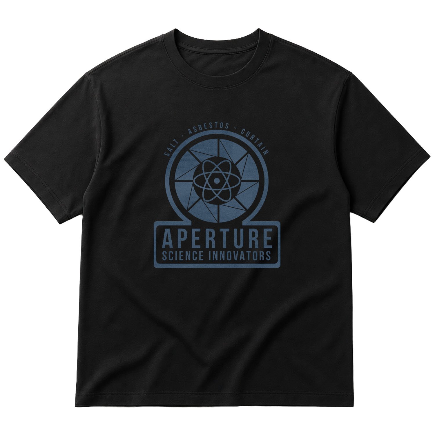 Aperture Labs | Science Innovators Oversize Tişört L - Siyah