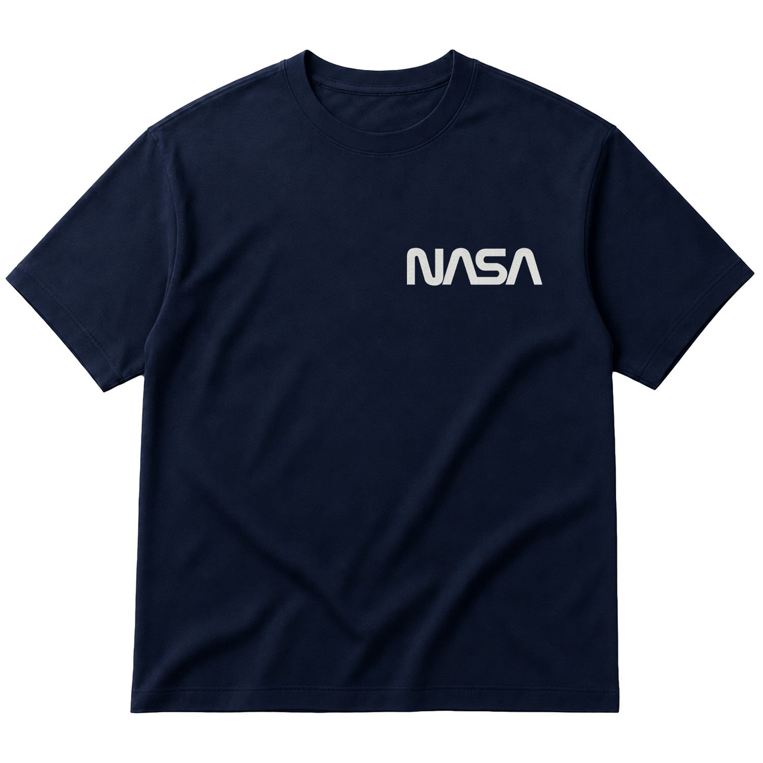 NASA Oversize Tişört S - İndigo Mavisi