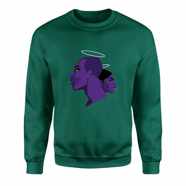 Kobe & Gigi Sweatshirt XXL - Nefti Yeşili