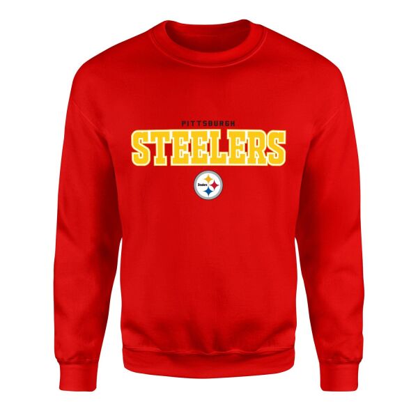 Pittsburgh Steelers B Sweatshirt S - Kırmızı