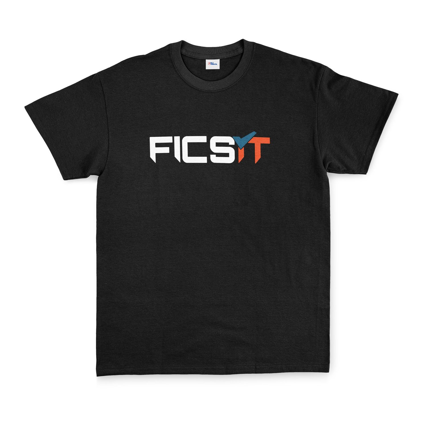 FICSIT Inc. | Satisfactory Tişört S - Siyah