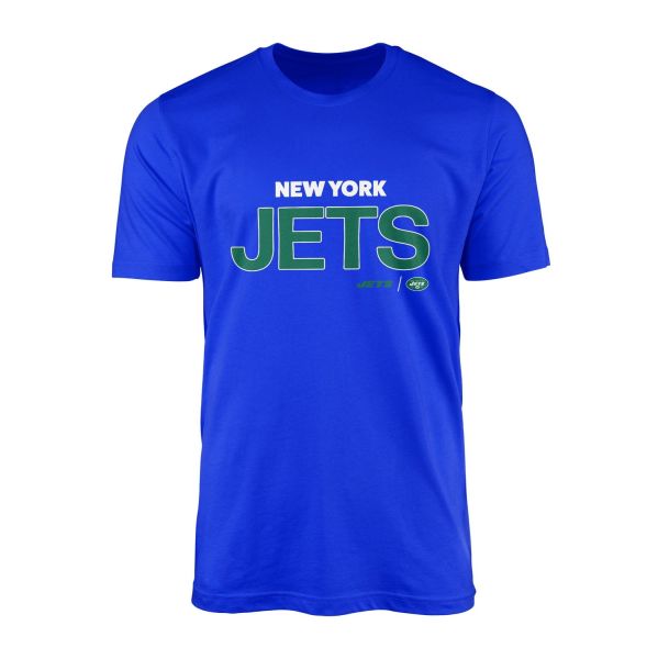 New York Jets AFC East Tişört L - Mavi