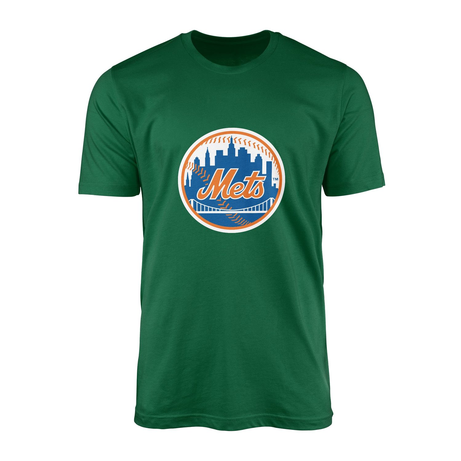New York METS Baseball Tişört M - Nefti Yeşili