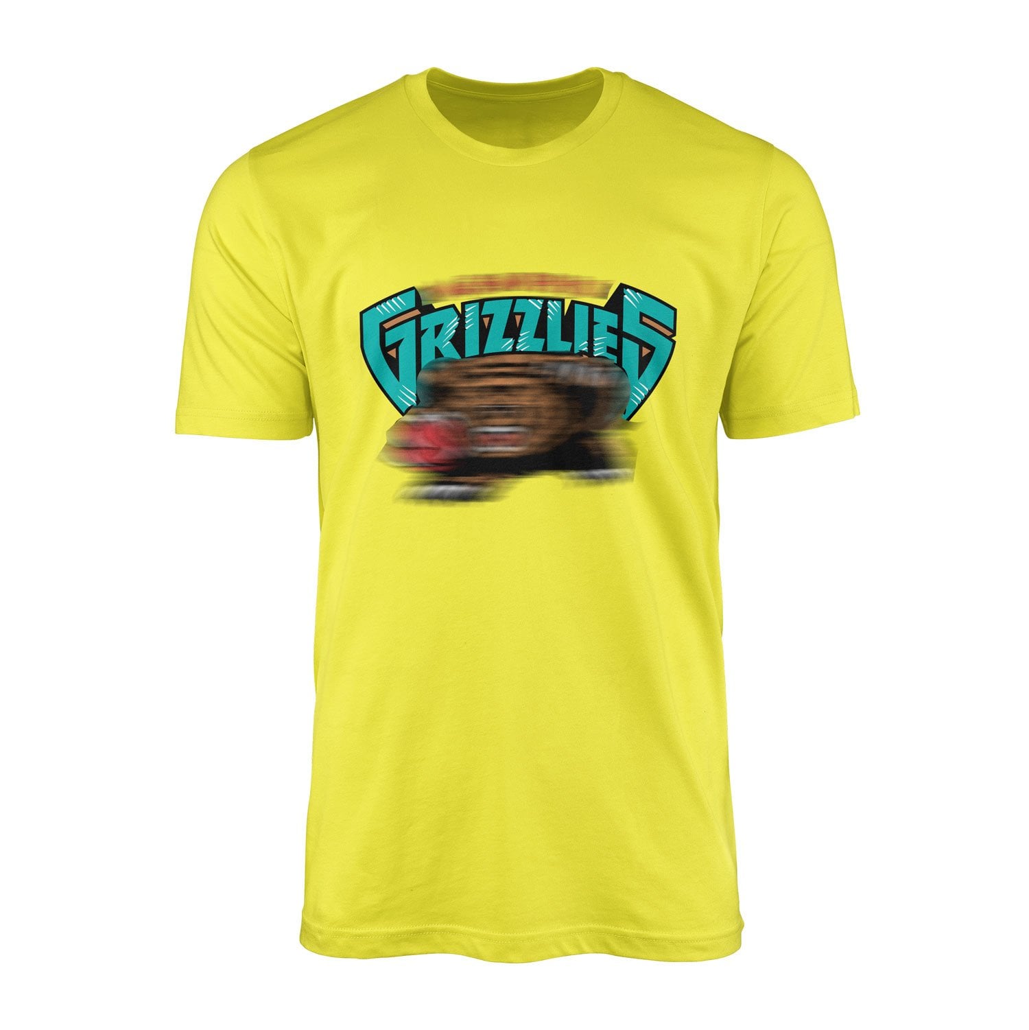 GRIZZLIES Retro Tişört XL - Sarı