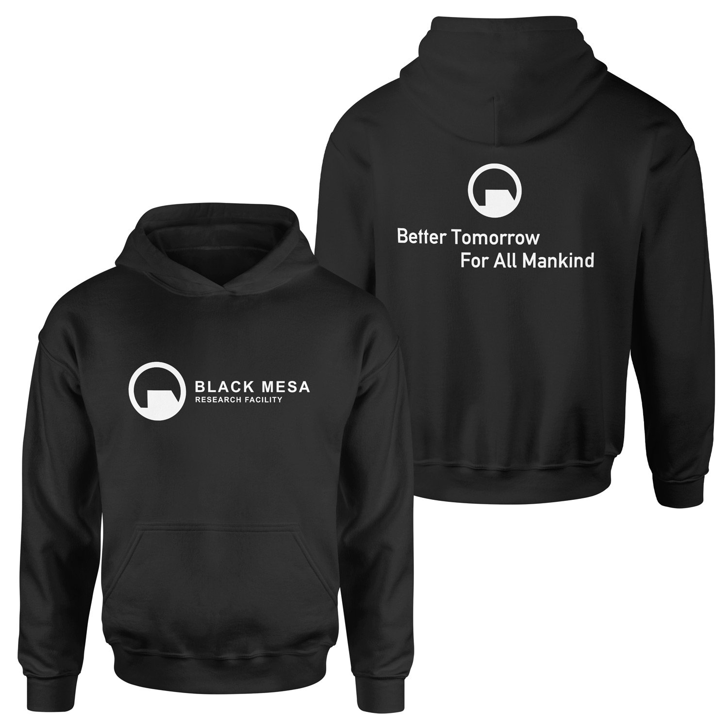 Black Mesa | Half-Life Hoodie S - Siyah