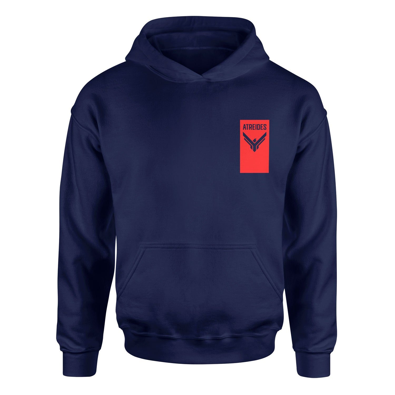 House Atreides Banner Hoodie XL - İndigo Mavisi