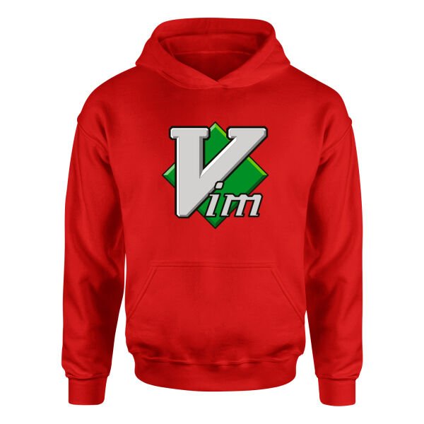 Vim Hoodie L - Kırmızı