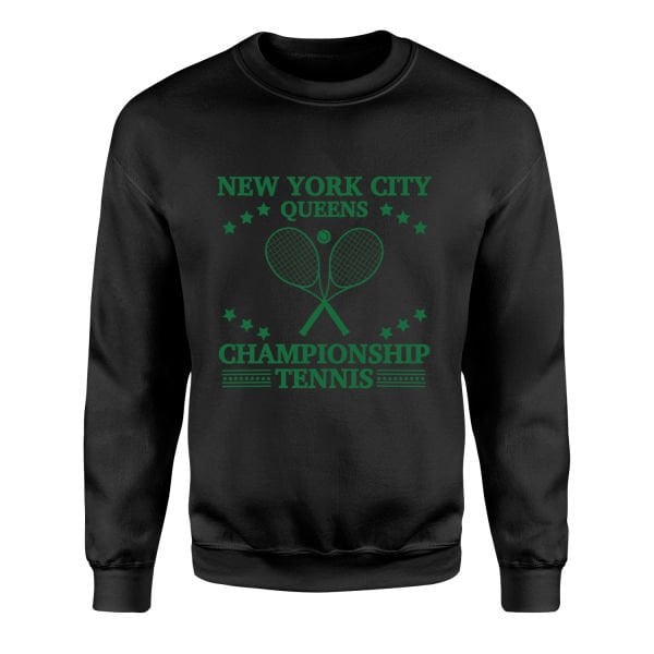 NYC Queens Tenis Casual Sweatshirt