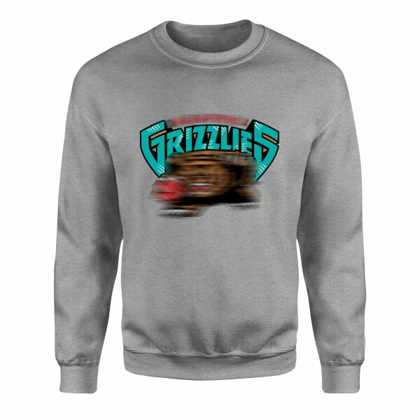 GRIZZLIES Retro Sweatshirt L - Gri