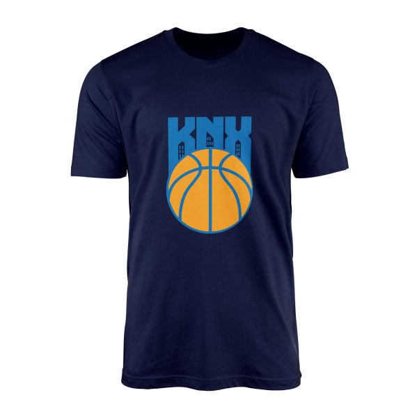 KNX Basketball Tişört L - İndigo Mavisi