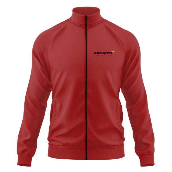 McLaren Racing Fermuarlı Sweatshirt S - Kırmızı