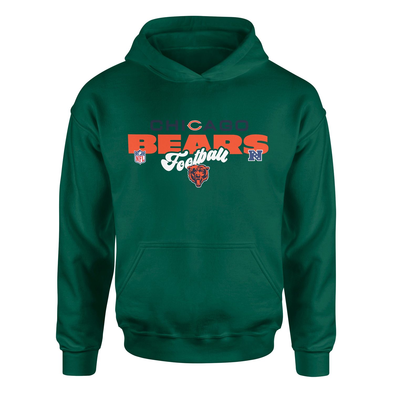 Chicago Bears Football NFC Hoodie XXL - Nefti Yeşili