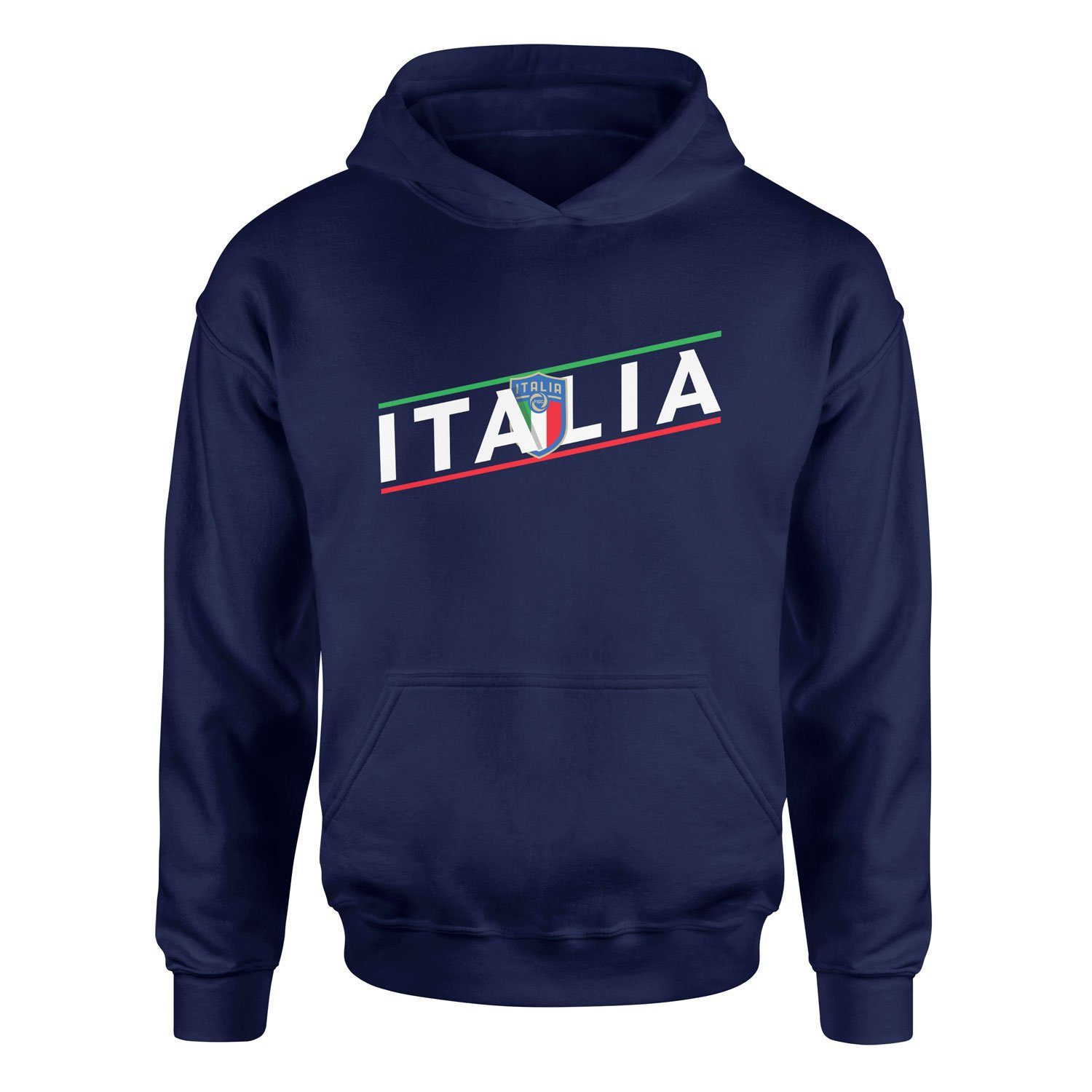 Forza Italia Hoodie XXL - İndigo Mavisi