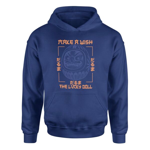 The Lucky Doll Hoodie XL - İndigo Mavisi