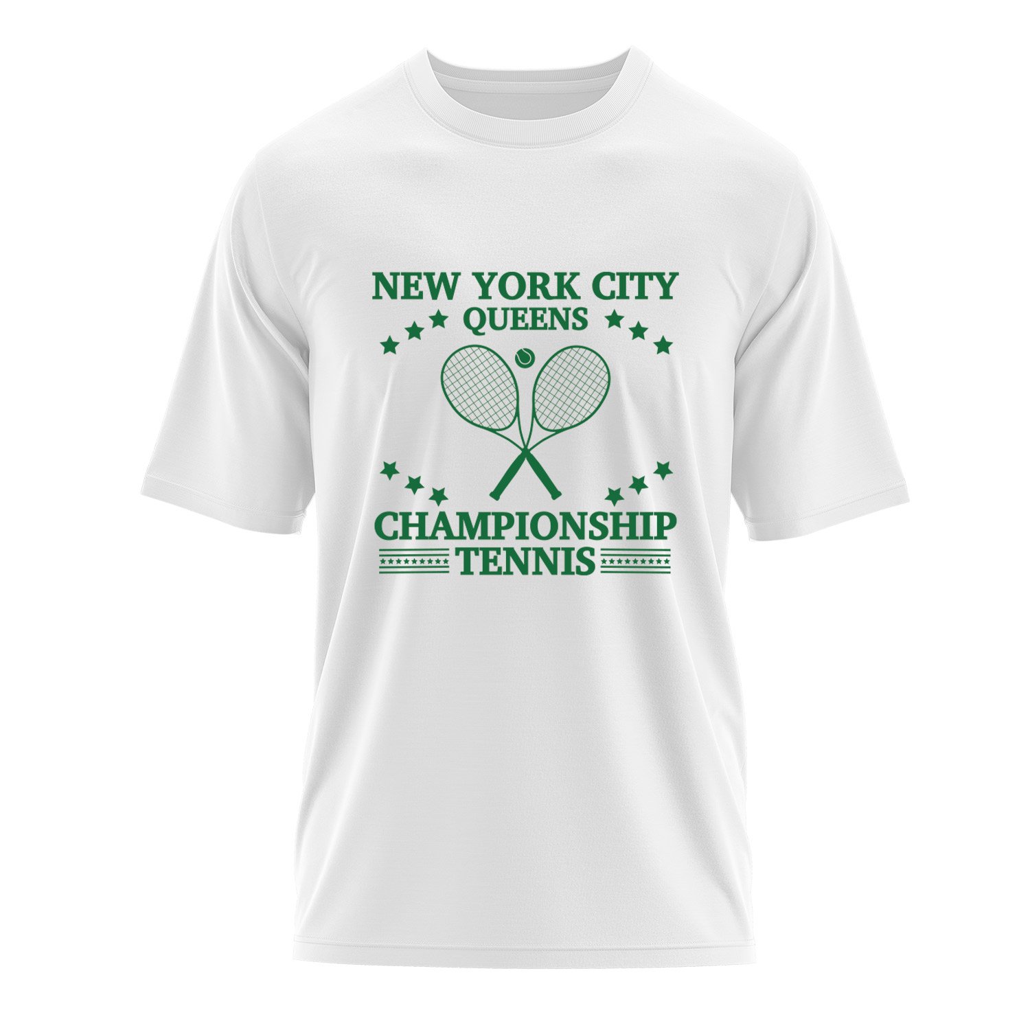 NYC Queens Tenis Casual Oversize Tişört