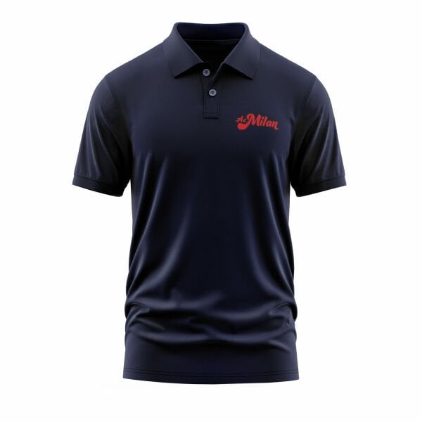 AC Milan Cursive Polo Tişört