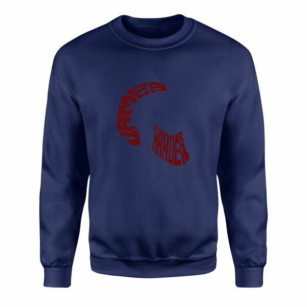 James Harden Text Sweatshirt XXL - İndigo Mavisi
