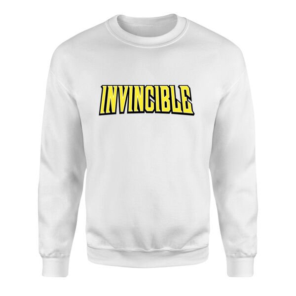 Invincible Sweatshirt M - Beyaz