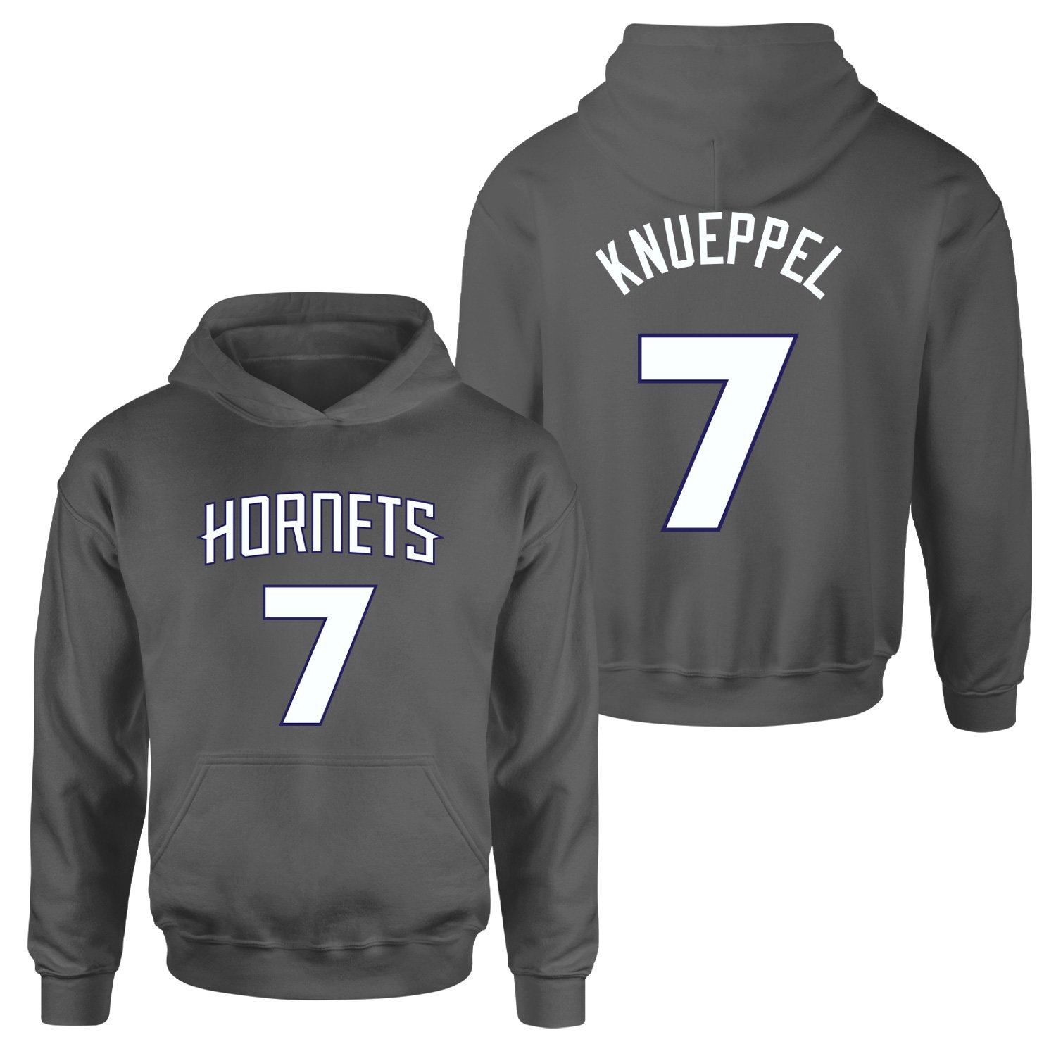 Kon Knueppel Hornets Jersey Hoodie L - Füme