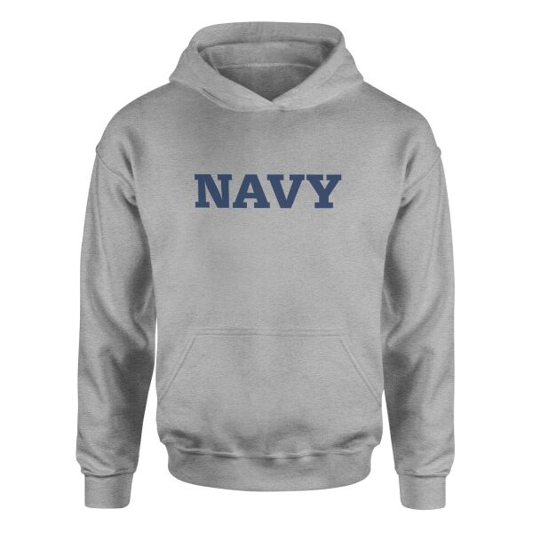 Navy Denizci Hoodie L - Gri