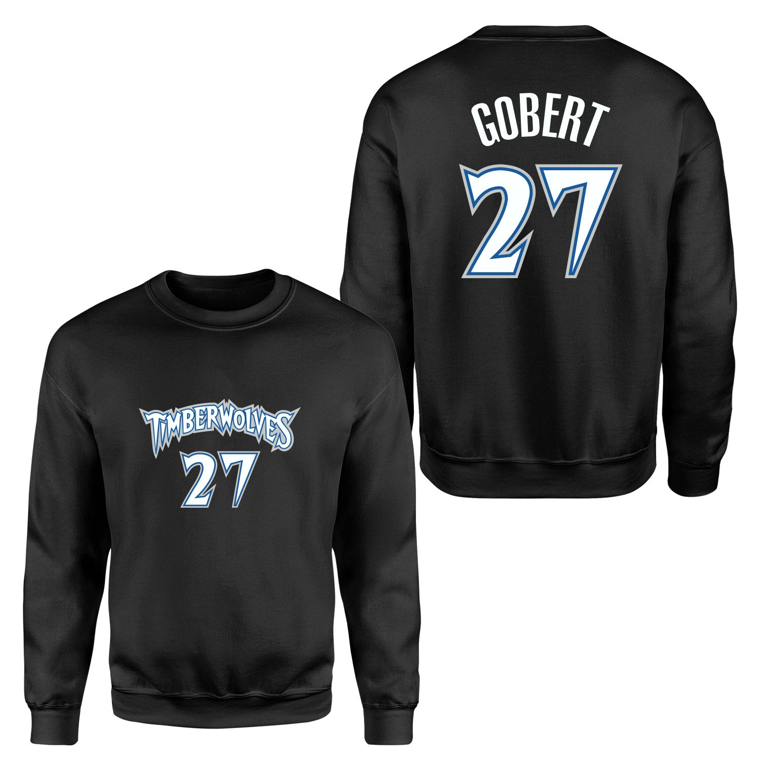 Rudy Gobert Minnesota 27 Forma Sweatshirt L - Siyah