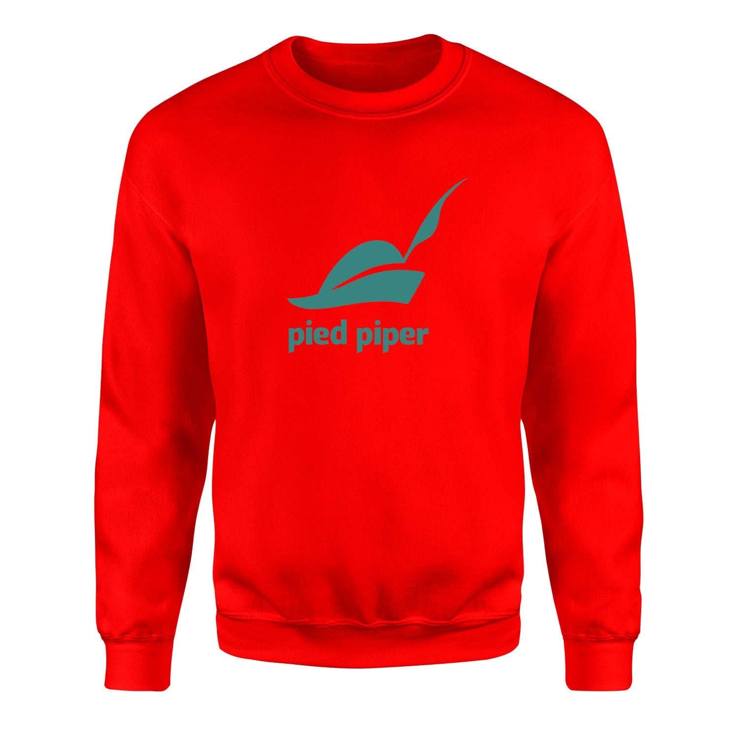 Pied Piper | Silicon Valley Sweatshirt L - Kırmızı