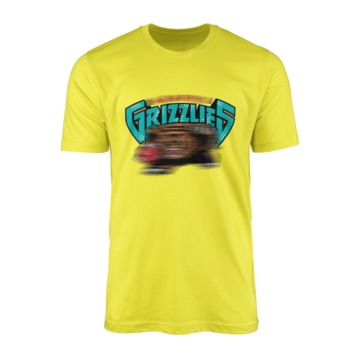 GRIZZLIES Retro Tişört L - Sarı