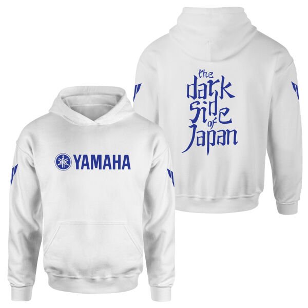 YAMAHA Dark Side of Japan II Edition Hoodie S - Beyaz