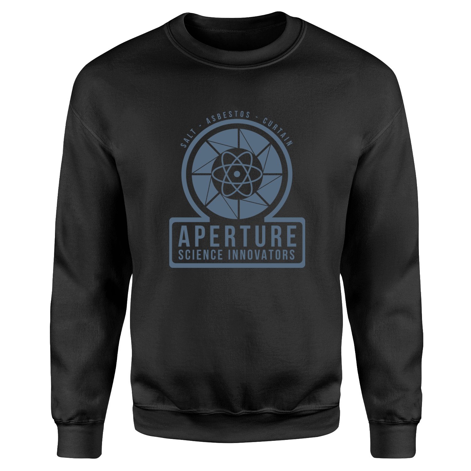 Aperture Labs | Science Innovators Sweatshirt L - Siyah