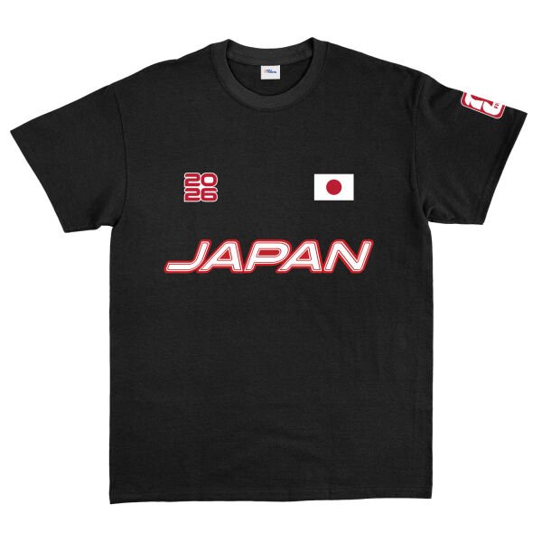 Japonya 2026 Tişört M - Siyah