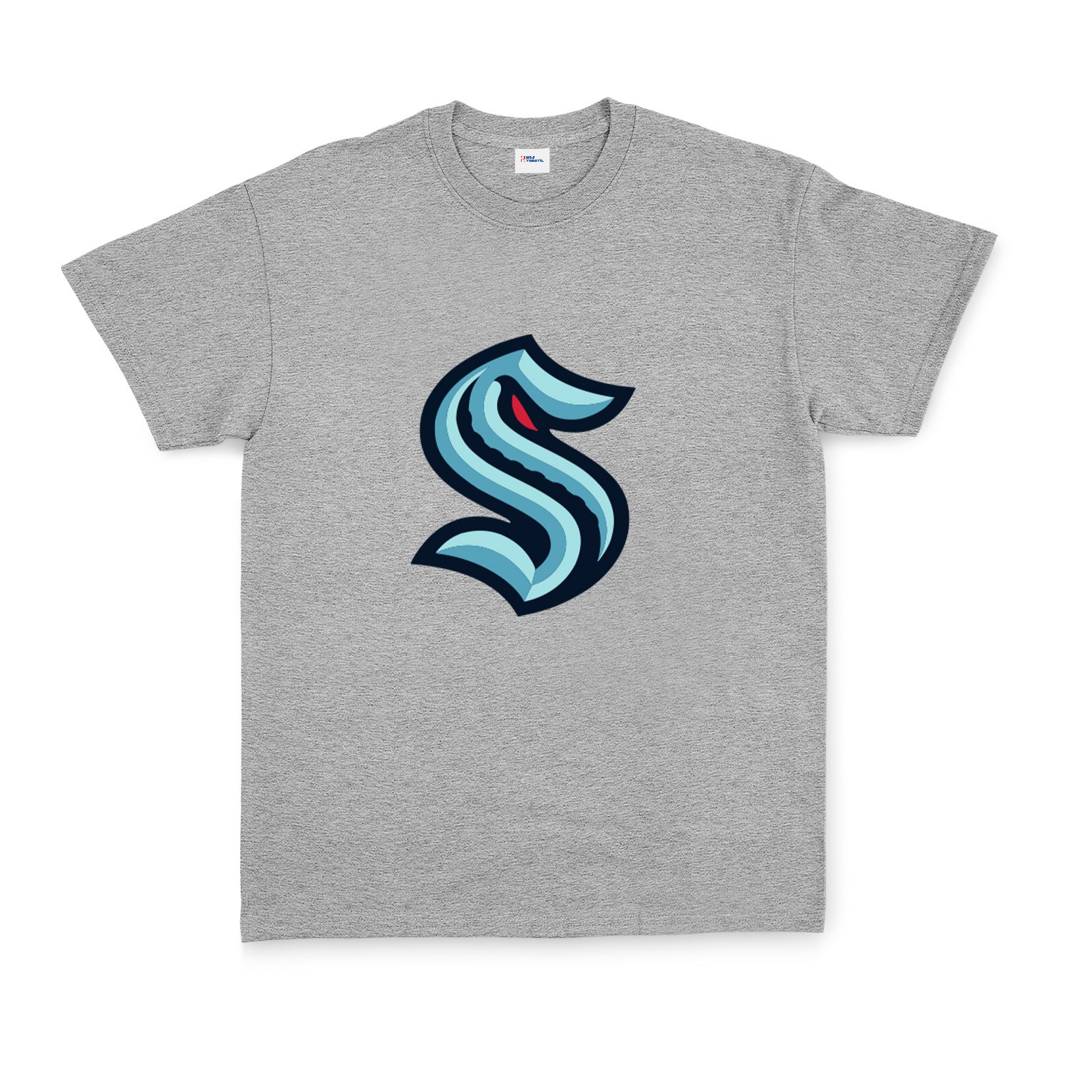 Seattle Kraken Shield Tişört S - Gri