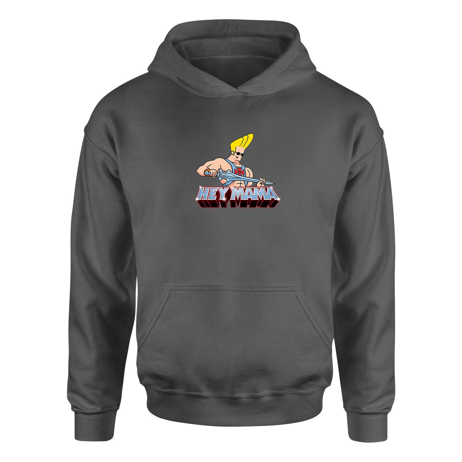 Hey Mama Hoodie S - Füme