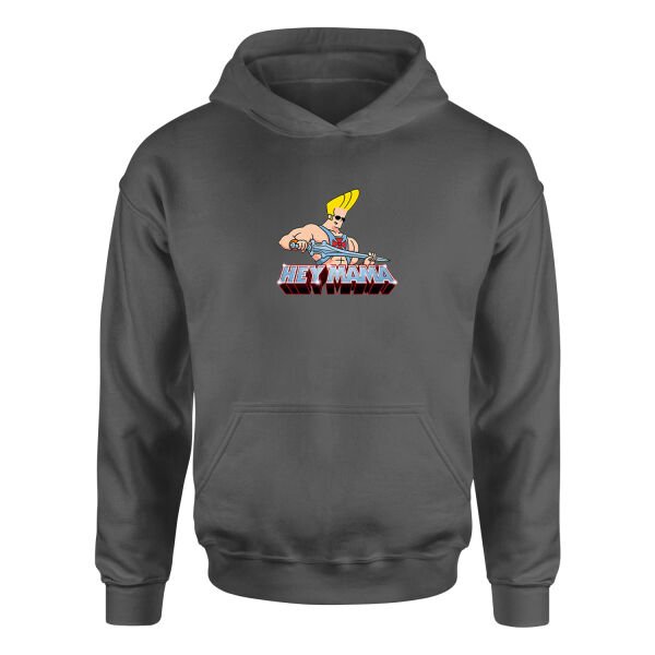 Hey Mama Hoodie S - Füme